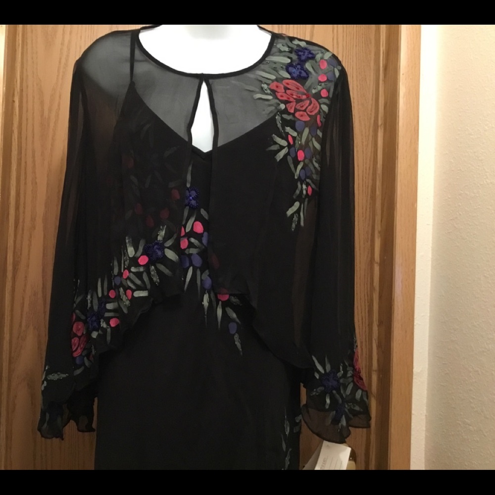 Laurence Kazan Chiffon dress